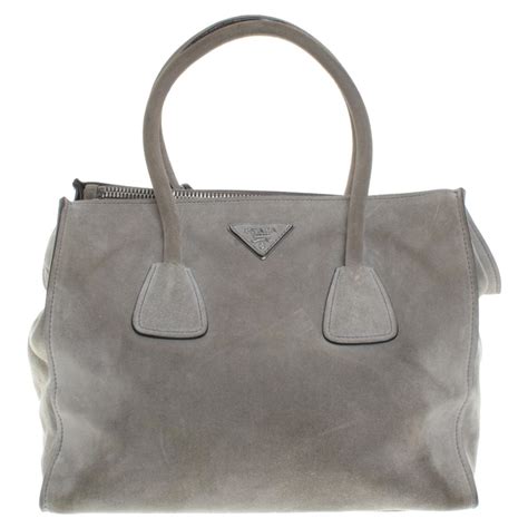 grey suede prada handbag|Prada suede handbags.